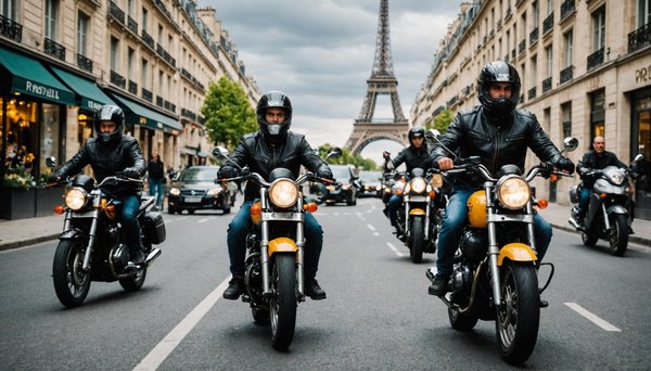 Top 5 services de taxi moto à paris pour des trajets rapides